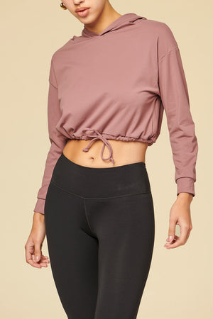 Naomi Cropped Hoodie - ALAMAE