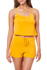 Meet & Greet Gathered Cami Set - ALAMAE