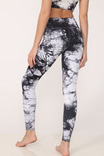 Dani Tie-Dye Legging in Black - ALAMAE