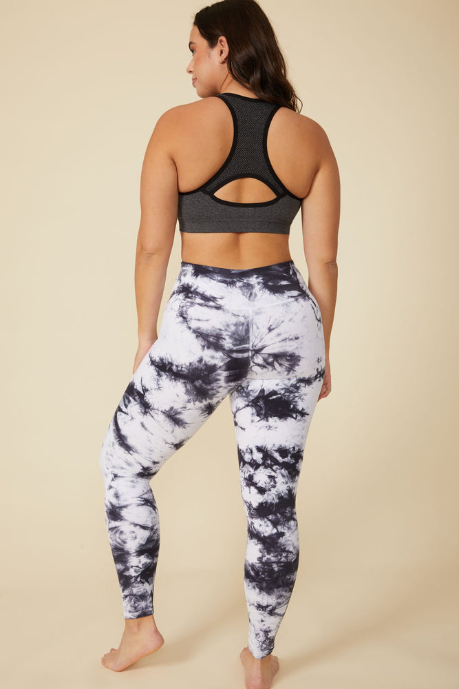 Dani Tie-Dye Legging in Black