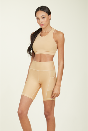 
                
                    Load image into Gallery viewer, Recycled Poly Sports Bra - ALAMAE
                
            