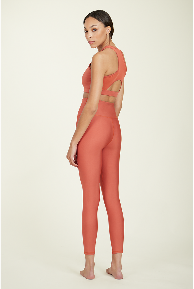 Over-Time Recycled Poly High Waist Legging - ALAMAE