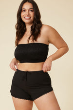 Billie Lounge Short in Black - ALAMAE