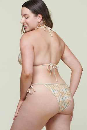 Claudia Cheeky Print Bikini Bottom - ALAMAE