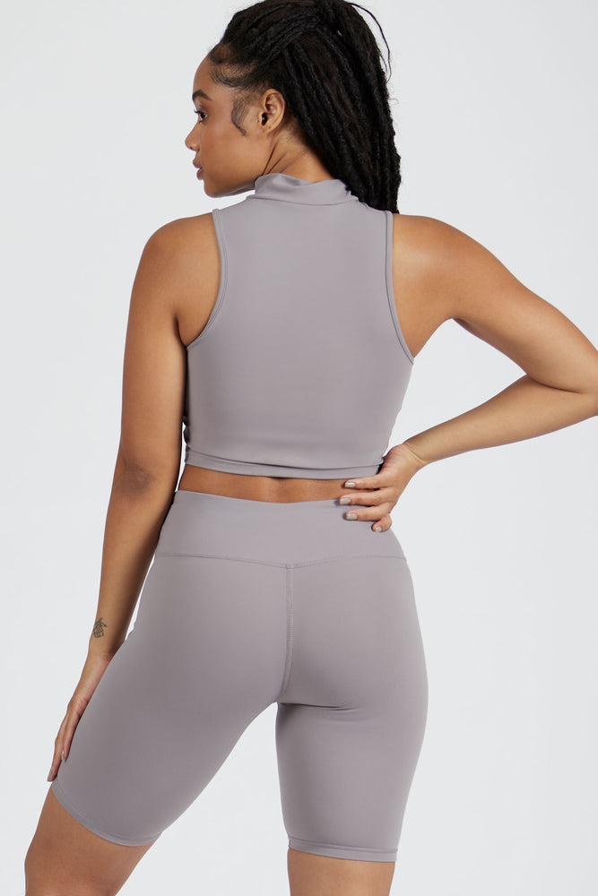High Neck Cut Off - ALAMAE