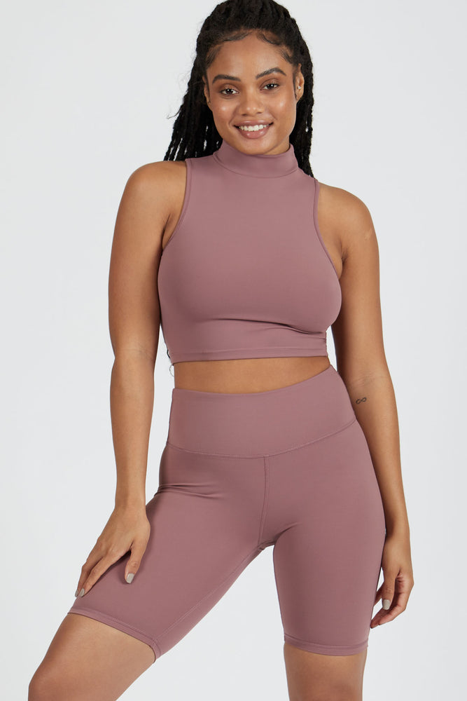 High Neck Cut Off - ALAMAE