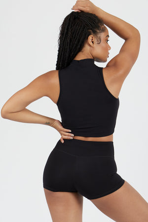 High Neck Cut Off - ALAMAE