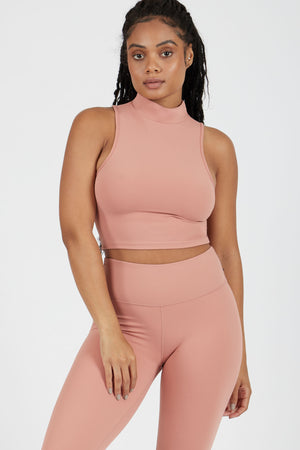 High Neck Cut Off - ALAMAE