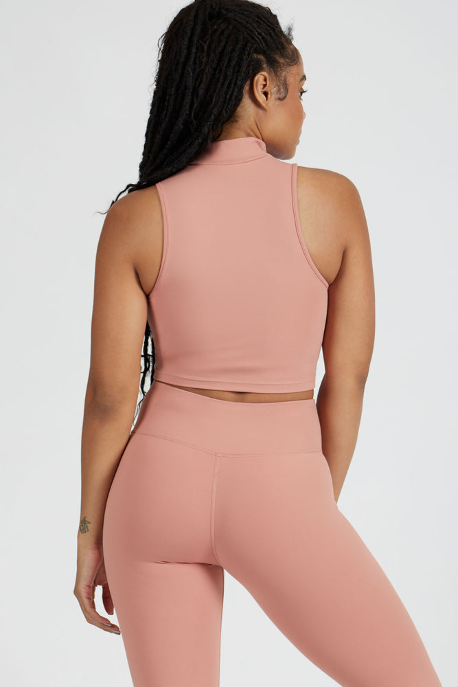 High Neck Cut Off - ALAMAE