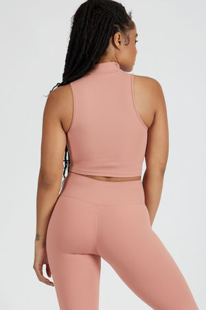High Neck Cut Off - ALAMAE