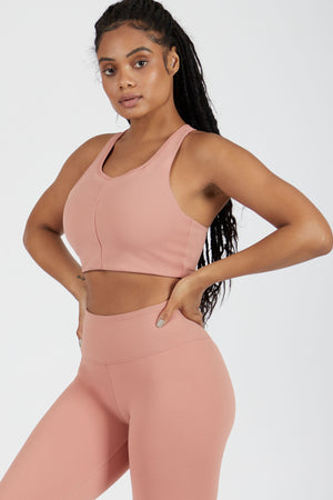 Naomi Training Long Line Sports Bra – ALAMAE