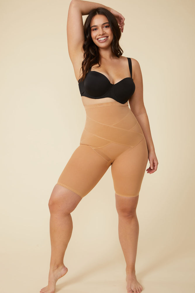 Simone Shaping Short in Nude - ALAMAE