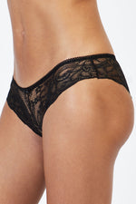 Venus Lace Hipster in Black - ALAMAE