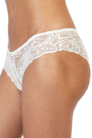 Venus Lace Hipster in White Lace - ALAMAE